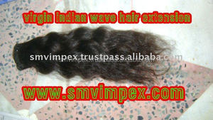 ผมอินเดียแท้ผมดิบที่ดีที่สุด Weaving.100 % ผมชาวอินเดียแบบเรีมีอินเดียแบบดั้งเดิมที่ยังไม่ผ่านกระบวนการทอผ้าจากอินเดียผมพันกันและหลุดร่วง - Product Image 3