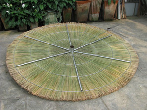 ร่มหญ้าทะเล/ไม้ไผ่/ใบปาล์ม/มะพร้าว/แบบม้วน_ ราคาถูกที่สุด ปี 2017 (คุณแมรี่) Info@gianguyencraft.com ) - Product Image 4