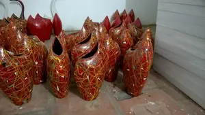 HT6076เวียดนามเคลือบกระถางดอกไม้เซรามิก-Https://www.facebook.com/HaThailacquer - Product Image 1