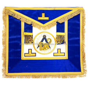 Tablier maçonnique de Grande Loge avec badges - Product Image 1