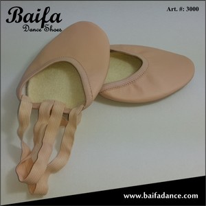 Professional Women's Rhythmic Gymnastic <b>Shoes</b> Cow Leather Genuine Leather Slip-On Suede Leather <b>Sole</b> Soft Upper Material - Product Image 3