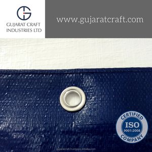 ผ้าใบกันน้ำ HDPE สำหรับอุตสาหกรรมรถบรรทุกปรับแต่งสี100% ได้ - Product Image 3