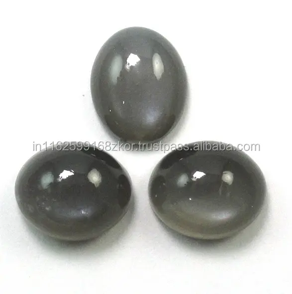 Natural Grey Color Moonstone Oval Shape Loose Gemstone Semiprecious Strand Shop Now From Manufacturer At Wholesale Price