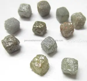 100% ナチュラルブリリアントノーカットラフルーズダイヤモンド