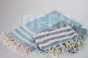 Turkish-Made Gecko Peshtemal Beach <b>Towel</b> and Blanket - Product Image 3