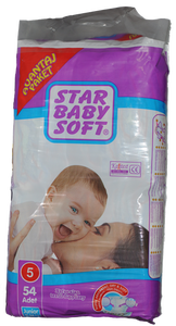 STAR Baby Premium Quality Organic Cotton Disposable <b>Nappies</b> Soft Printed Wholesale Baby Diapers Bulk <b>Bag</b> Packaging Free Samples - Product Image 6