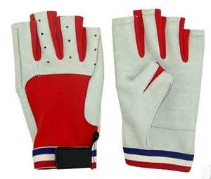 Gants de sécurité en cuir PU imperméables à doigts mi-couverts/entièrement couverts avec fermeture rapide, unisexes, pour le travail, la pêche, les sports nautiques, la conduite et la navigation de plaisance - Product Image 4