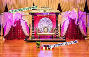 ซื้อโครงเวทีงานแต่งงานแบบพับได้ น้ำหนักเบา รูปทรงวงรี สำหรับตกแต่งเวทีงานเลี้ยงต้อนรับในออสเตรเลีย - Product Image 4