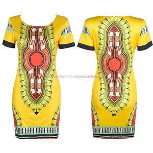 Women <b>African</b> Dashiki <b>African</b> Dresses Africa <b>Clothing</b> for Women Traditional <b>African</b> National Floral Print Cetak Dashiki Dress - Product Image 2