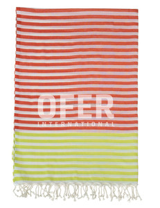 Datcha turco playa Toalla de playa Fouta Pestemal de la huésped toallas al por mayor venta al por mayor de bambú Arco Iris colección - Product Image 1