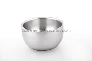 Bols de rangement gigognes en métal en acier inoxydable bols à salade au prix de gros bol à salade à double paroi - Product Image 4