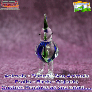 Film boo en verre de murano, Transparent décoratif, sculpture d'oiseaux, 3d - Product Image 6