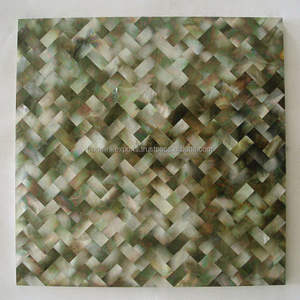 Azulejo de concha tejido de nácar elegante concha de mar Natural losa de fregona cocina baño Villa piso - Product Image 2