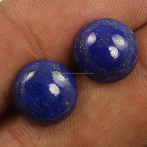 Pendientes de Plata de Ley 925 con Incrustaciones de Lapislázuli Natural y Baño de Oro para Aniversario - Product Image 1