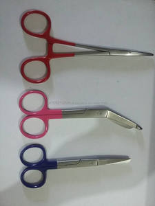 Tijeras y Pinzas para Vendajes Lister de Alta Calidad con Diferentes Recubrimientos de Color, Instrumentos Quirúrgicos Aislados, Color Personalizado - Product Image 2