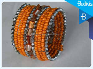 Pulsera gargantilla con cuentas en forma de bola Vintage hecha a mano joyería de aniversario a la venta - Product Image 5