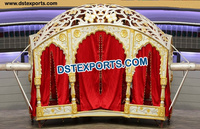 Doli/Palki de mariage moderne en bois léger pour événements de mariage indiens traditionnels