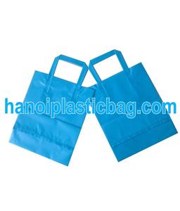 HDPE cheap tri fold handle plastic bag - Product Image 2