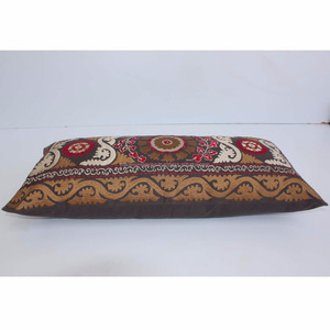 Nueva llegada al por mayor 14x32 indio decorativo bordado funda de cojín Suzani diseño bordado Lumbar funda de almohada hogar almohada - Product Image 1