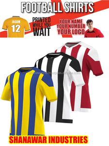 Sublimada uniforme de equipo camiseta de fútbol camiseta, uniforme de fútbol personalizado Reversible, uniformes de equipo de fútbol baratos - Product Image 5