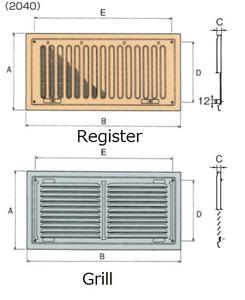 ประตูเตาปิ้งย่างสแตนเลส ดีไซน์แบบมีร่องระบายอากาศ ผลิตในประเทศญี่ปุ่น - Product Image 2
