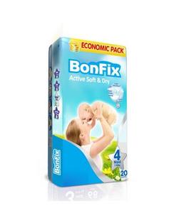 Bonfix Pañales Desechables Bebé Suave 3-6Kg - Product Image 2