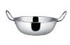 Classic Styled Hammered Balti <b>Dish</b> Stainless Steel with Antic Copper Color Finish Cold and Hot Chafing <b>Dish</b> - Product Image 6
