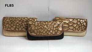 Bolso de Mano FL81, Hecho a Mano, para Novia, Estilo Étnico Indio, para Fiesta, con Bordado, Cuentas y Piedras, de Algodón/Yute - Product Image 5