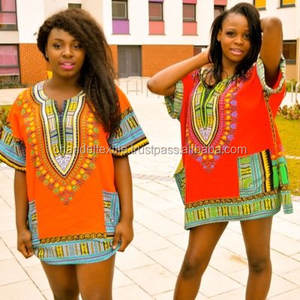 Dashiki-camisa con estampado africano para hombre y mujer, camisa de estilo bohemio, caftán, blusa Hippie mexicana de talla grande, 1x2x3 - Product Image 1