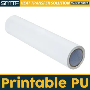 SMTF Printable PU / PVC HTV Heat Transfer Vinyl for garments and easy weeding  Assorted colors made in Korea