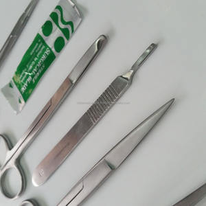 Juego de instrumentos quirúrgicos Delta Med de 7 piezas, Kit de sutura de laceración de base Manual para estudiantes de medicina - Product Image 3