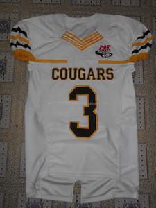 Camisetas de fútbol americano personalizadas, ropa deportiva de verano de manga corta transpirable de talla grande - Product Image 3