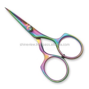 Tijeras de atado de moscas de acero inoxidable, tijeras de tensión de pesca con borde de maquinilla de afeitar - Product Image 2