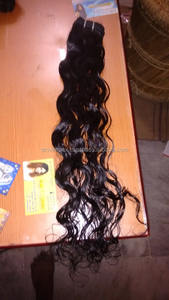 Pelos crudos suaves y lisos con precio de descuento. Tejido de cabello humano remy de Venta caliente. Tejido de cabello ondulado brasileño de un donante de Venta caliente. - Product Image 3