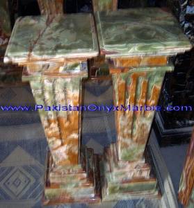 Colecciones de pedestales de ónix de piedra NATURAL - Product Image 2