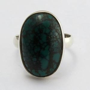 Bagues en argent Sterling 925 avec pierre Turquoise True Love, bijoux indiens de mode, pièces de créateur, bijoux en argent - Product Image 2