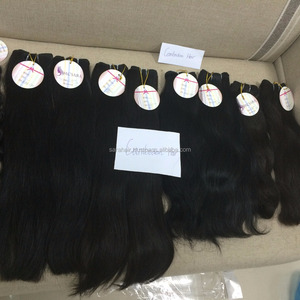 ที่มีคุณภาพสูงสุดที่ยังไม่ได้สีธรรมชาติเวียดนามดิบบริสุทธิ์สามารถย้อมผมตรง Remy Weft ODM OEM - Product Image 2