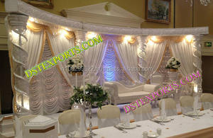 เอเชียคริสตัลงานแต่งงานเวทีชุดอินเดียงานแต่งงานเวทีตกแต่งล่าสุดคริสตัลStageสำหรับขาย - Product Image 2