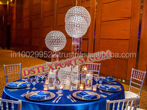 Soporte de cristal dorado para boda, centro de mesa de cristal bonito, centros de mesa tradicionales - Product Image 6