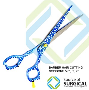 Ciseaux de rasoir Ciseaux de coiffeur durables-Ciseaux en acier inoxydable de qualité supérieure Ciseaux de coiffeur de coiffure de haute qualité Noir - Product Image 3