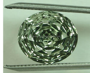 Haute qualité 20mm Concave coupe Quartz naturel Satkuan 13mm vert améthyste chaleur pierres précieuses en vrac pour la fabrication de bijoux - Product Image 1