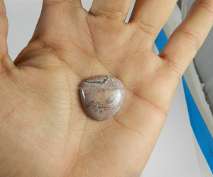 19.8 Cts ธรรมชาติพอร์ซเลนแจสเปอร์23*24มม. หัวใจ Cabochon หินหลวมสำหรับเครื่องประดับ IG0014 - Product Image 3