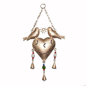 Campanas de Viento Indias con Diseño Rústico de Elefante, Decoración Artesanal para el Hogar y Jardín, Adorno Colgante Decorativo al por Mayor - Product Image 2