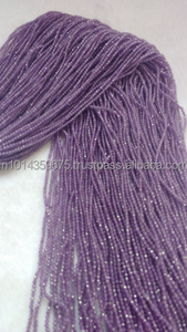 Cuentas de piedras preciosas de amatista Rosa Natural, piedras preciosas sueltas de 2-3mm, venta al por mayor - Product Image 2