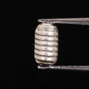 Tendance Designer 925 Solide En Argent Sterling Capsule Forme Entretoise En Gros Perles En Vrac Pour Collier Bracelet Bijoux Décoration - Product Image 1