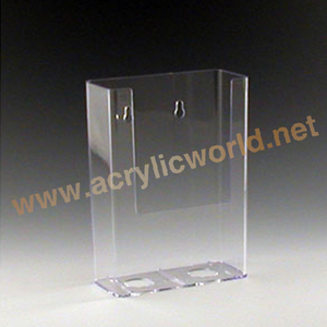 Porte-brochures en acrylique personnalisés présentoir de brochures sur pied - Product Image 4