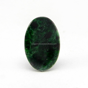 พลอยธรรมชาติมอว์ซิทซิท ทรงรี 15x23 มม. คาโบชอง 21.6 กะรัต - Product Image 2