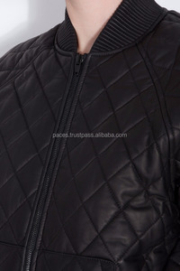 Chaquetas Bomber Unisex al por Mayor, de Poliéster/Algodón, Resistentes al Viento, Talla Grande, con Cremallera, para la Temporada de Invierno - Product Image 3