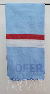 HAWAIIAN PESHTEMAL hammam turc, serviette pestemal directement de l'usine, paréo de plage à rayures multicolores pestamal arc-en-ciel - Product Image 5