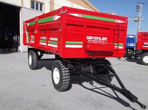 Remorque à Double essieu arrière ou latéral, freinage mécanique, utilitaire de ferme, chariot à 5 tons - Product Image 5